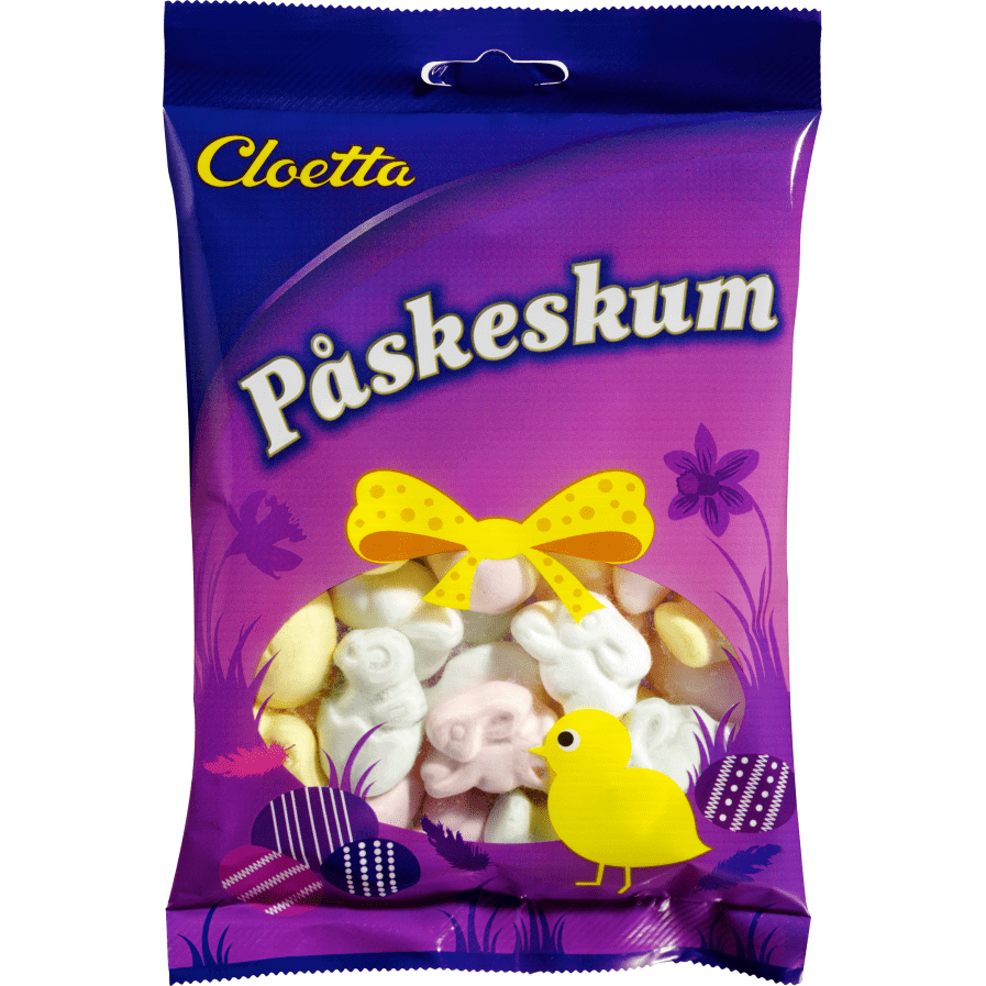 Cloetta Easter Foam (påskeskum) 100 grams Norwegian Foodstore