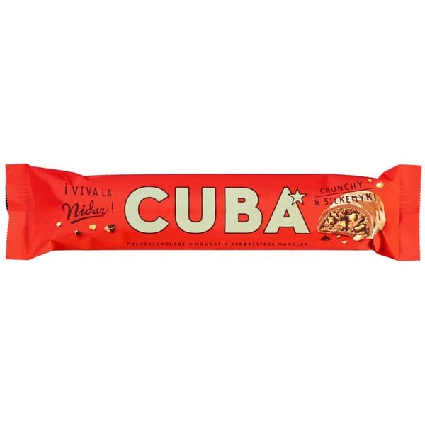 Cuba chocolate bar (sjokolade) 37 grams Norwegian Foodstore