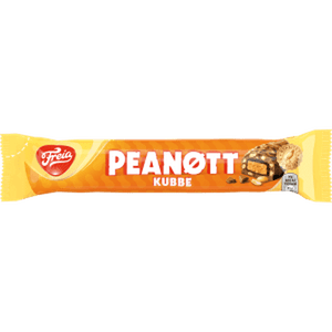 Freia Peanøttkubbe chocolate bar 60 gram Norwegian Foodstore