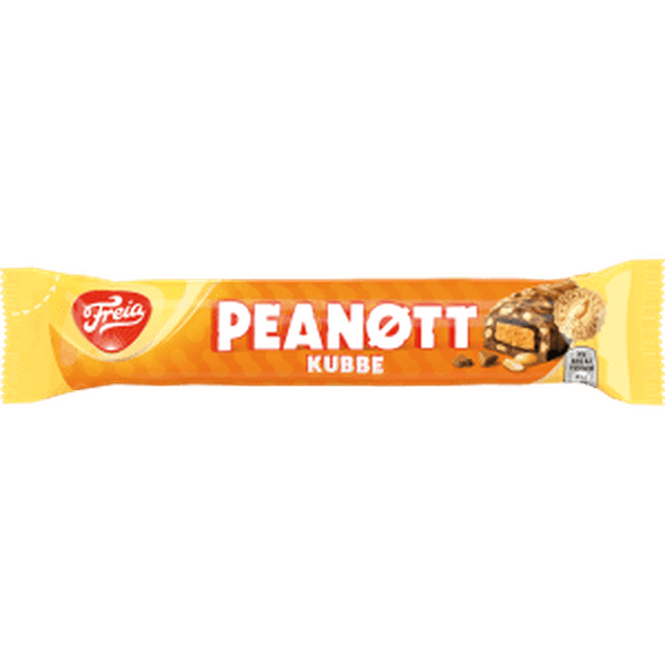 Freia Peanøttkubbe chocolate bar 60 gram Norwegian Foodstore